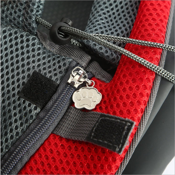 Pillow case breathable mesh pet backpack